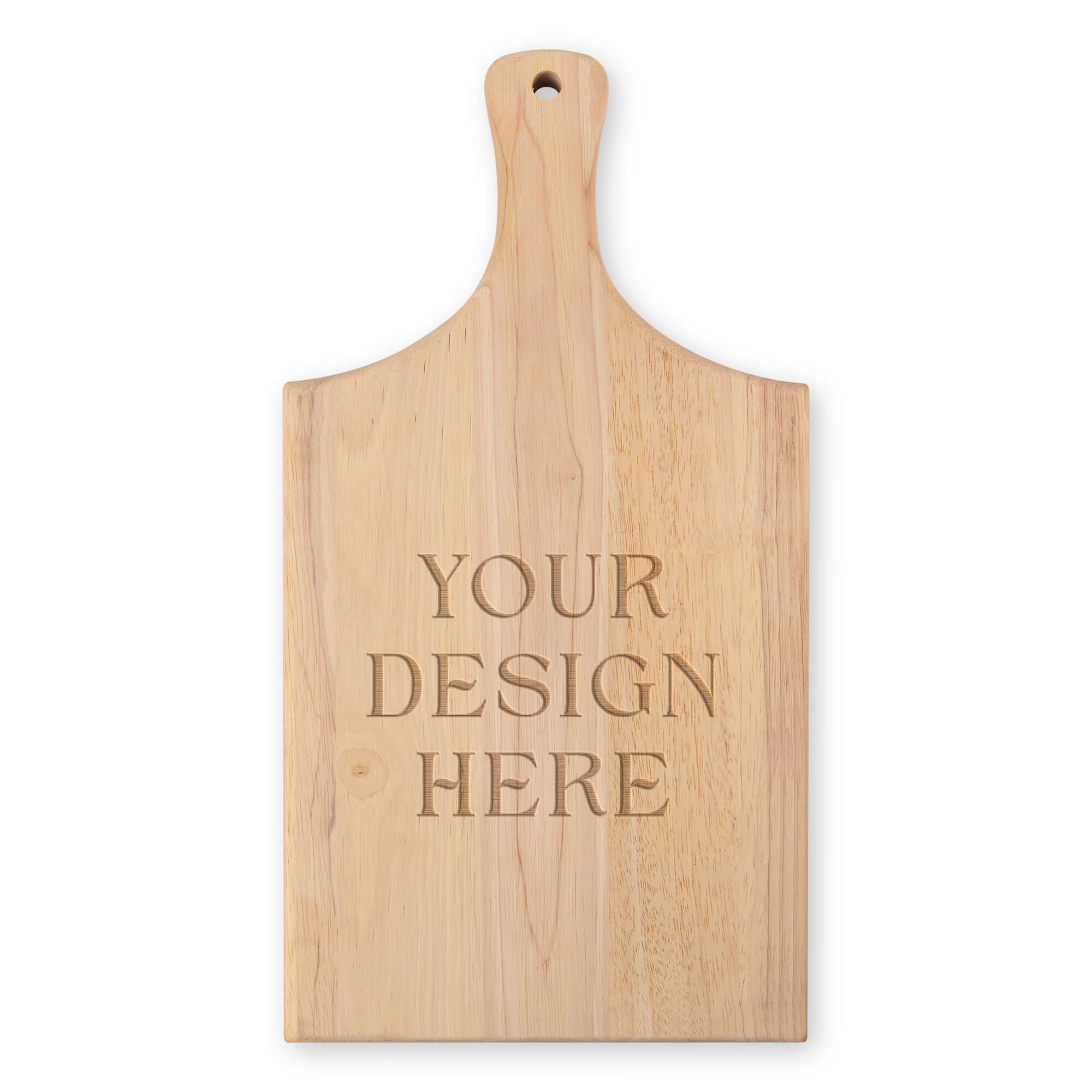 Upload Your Image Custom Paddle Cutting Board