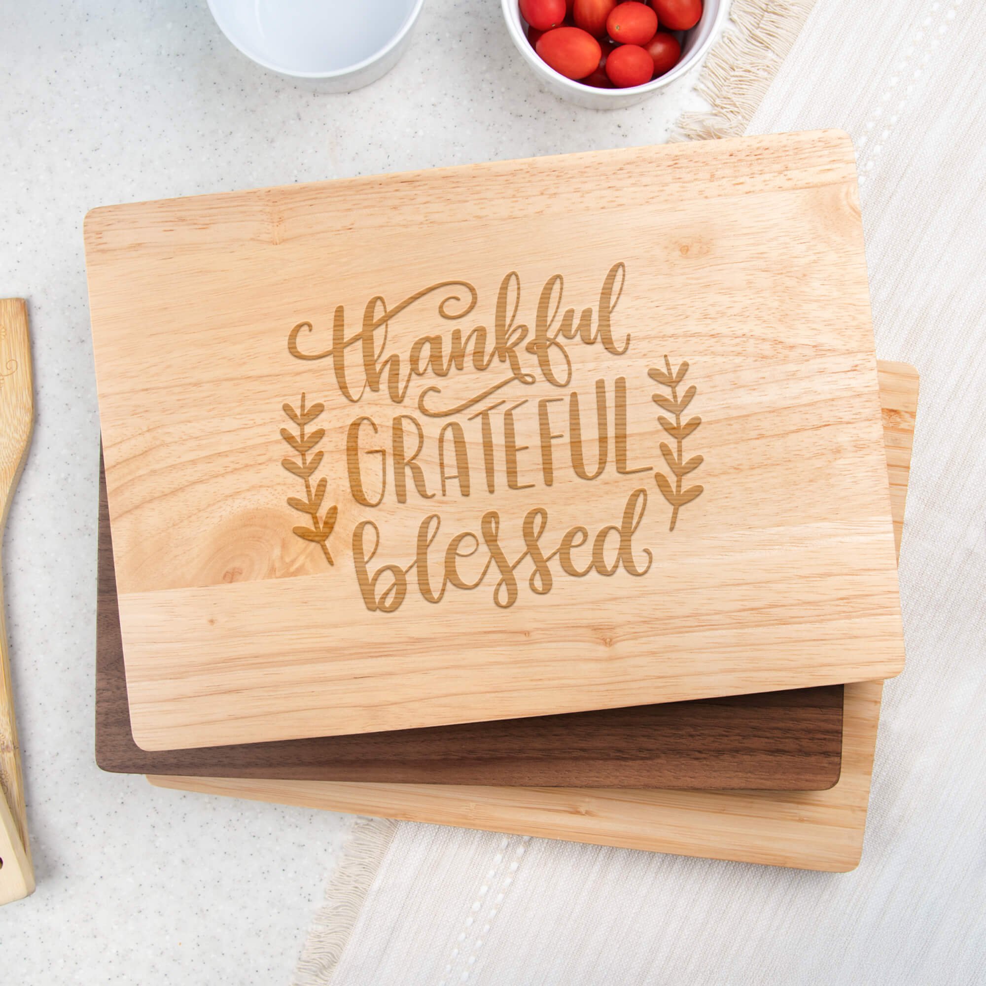 Thankful Maple Cutting Board