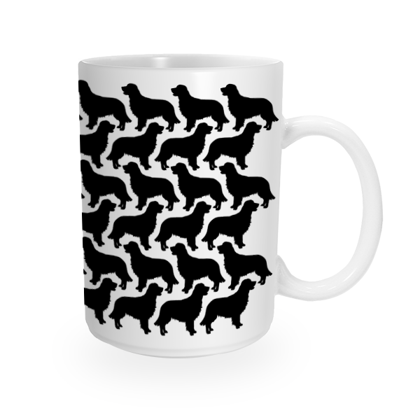 golden retriever coffee mug