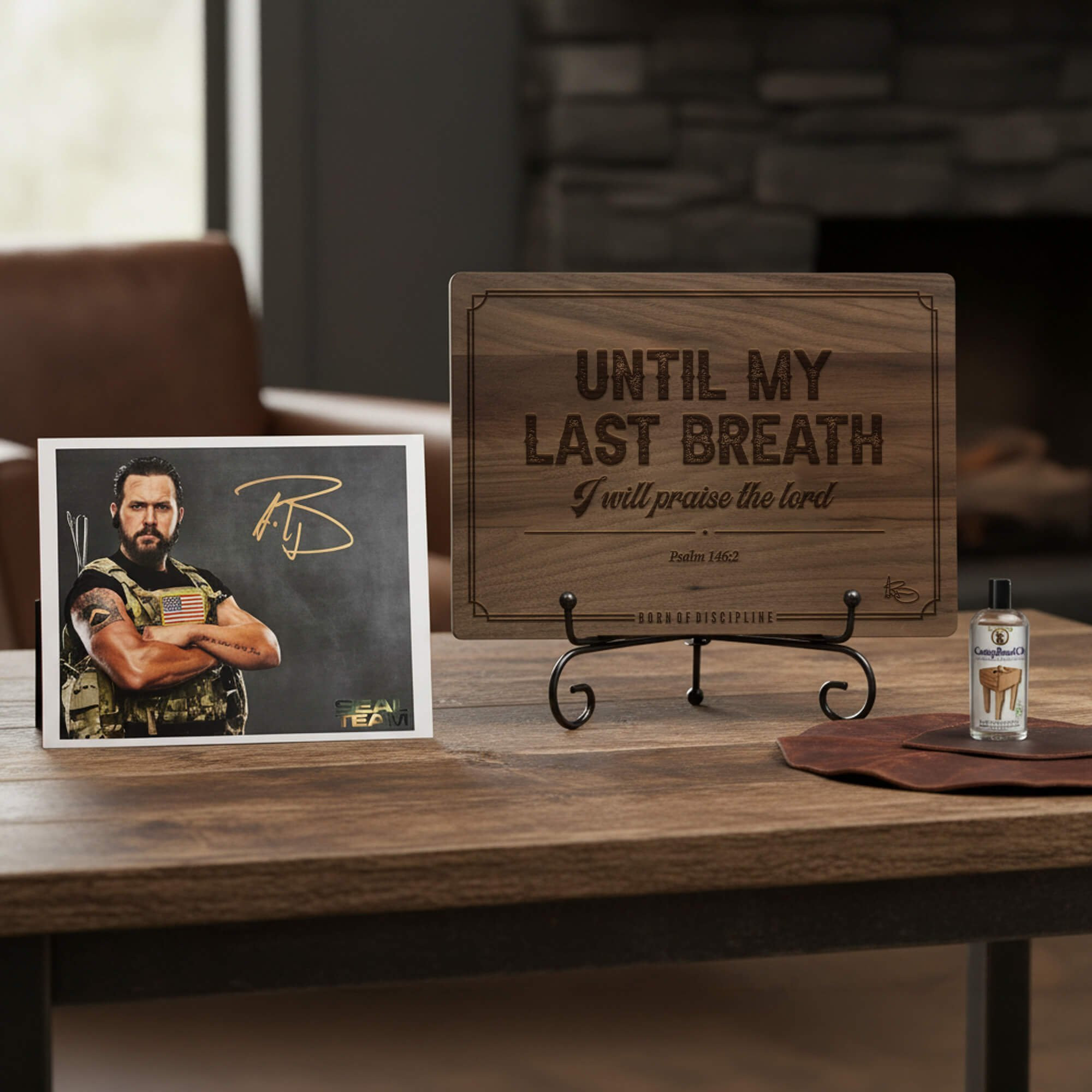 Until My Last Breath Engraved Cutting Board Bundle
