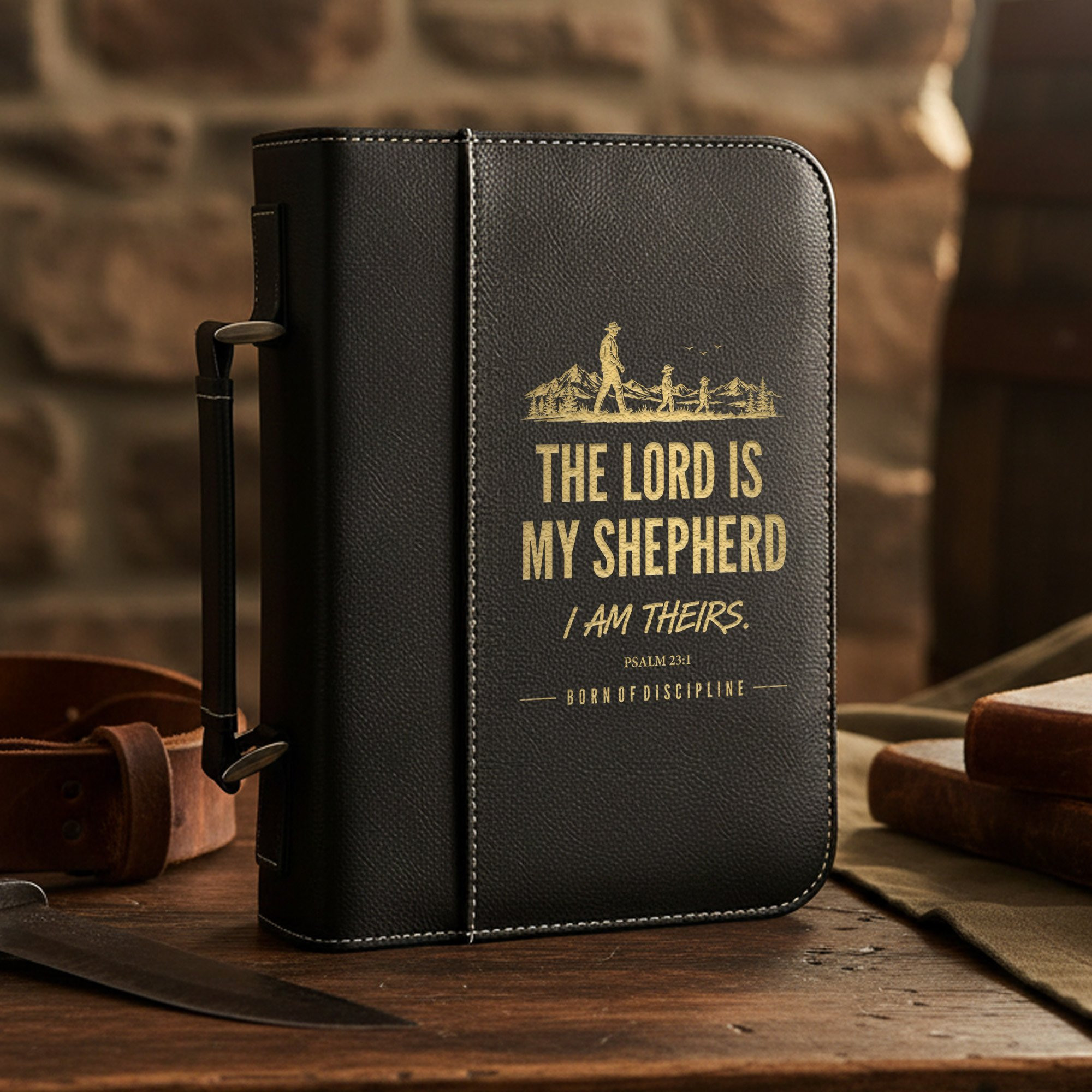 The Lord Is My Shepherd Faith Bible Cover