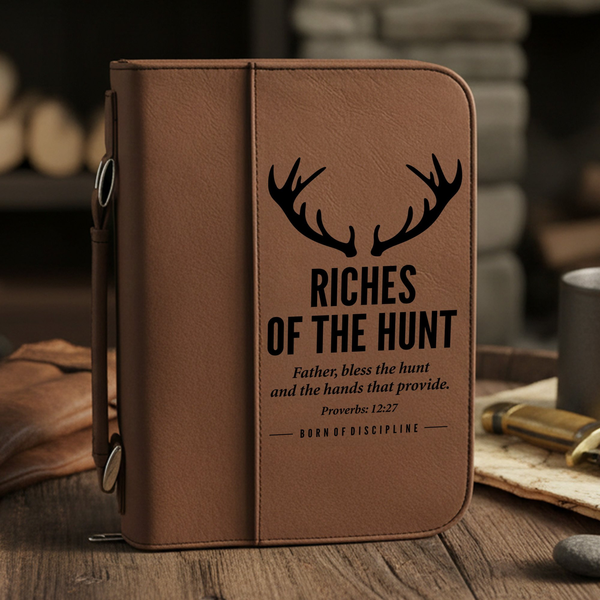 Riches of the Hunt Faith Bible Cover