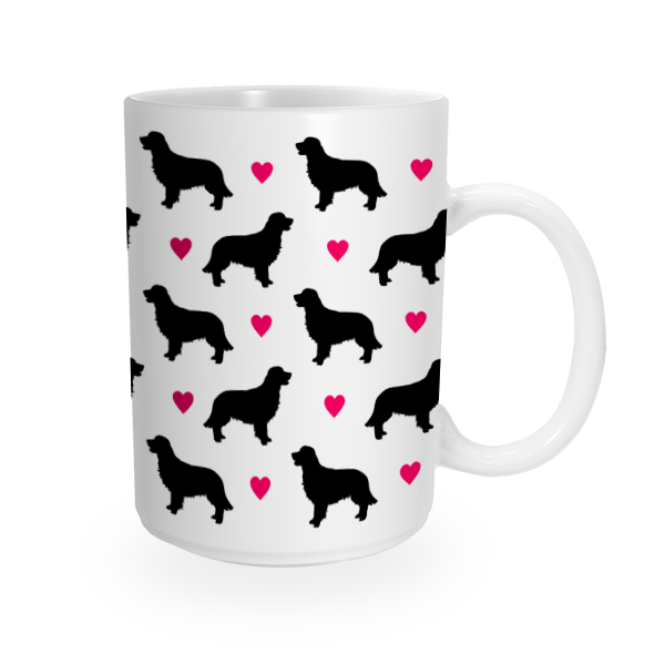 golden retriever coffee mug